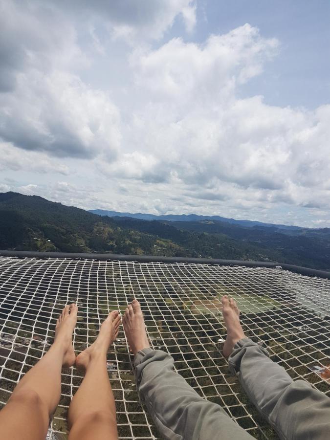 Glamping La Montana Sagrada Hotell Medellín Exteriör bild
