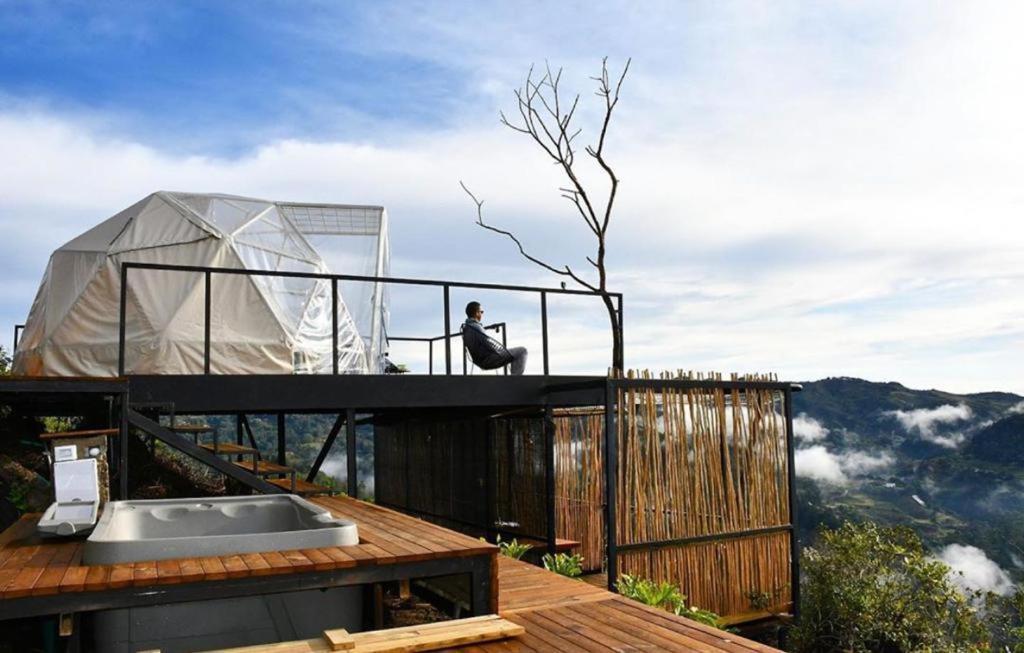 Glamping La Montana Sagrada Hotell Medellín Exteriör bild